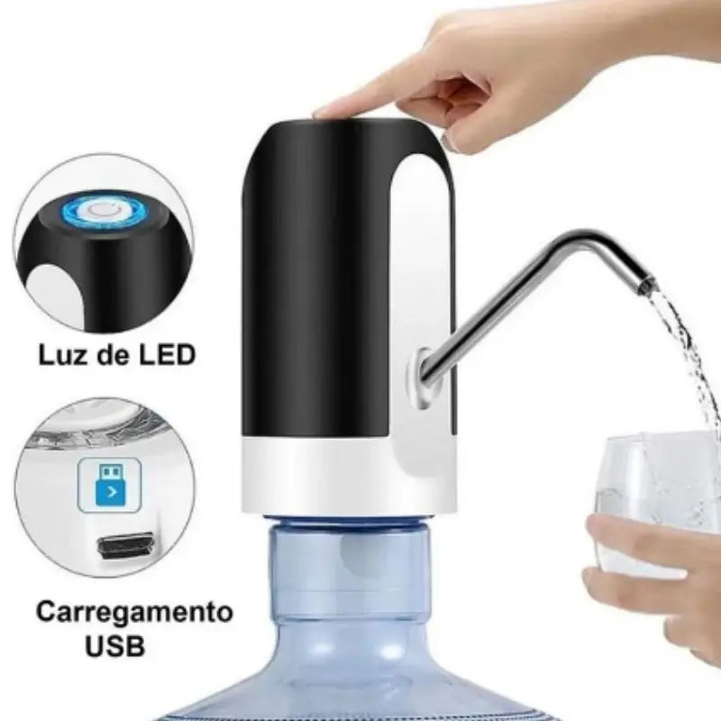 Bomba Elétrica Digital Universal para Galão de Água - AquaTouch