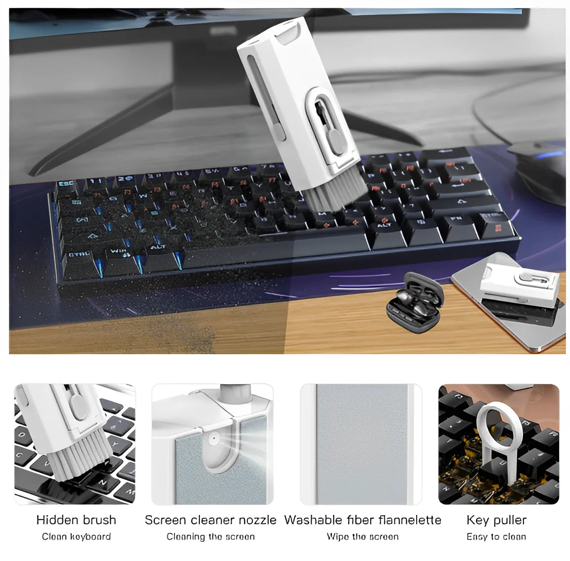 8 em 1 Multifuncional - TechClean
