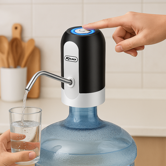Bomba Elétrica Digital Universal para Galão de Água - AquaTouch
