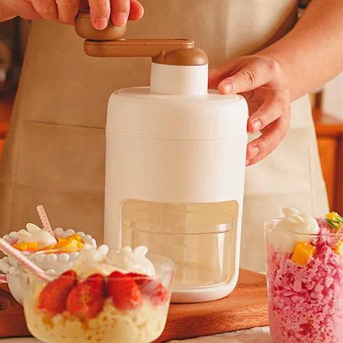 Máquina de Raspadinha FrostyMix – 3 Sabores, Compacta e Fácil de Limpar