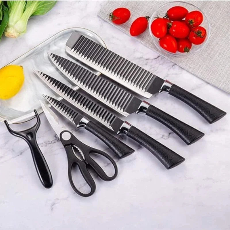 Kit facas de Cozinha - 6 Peças