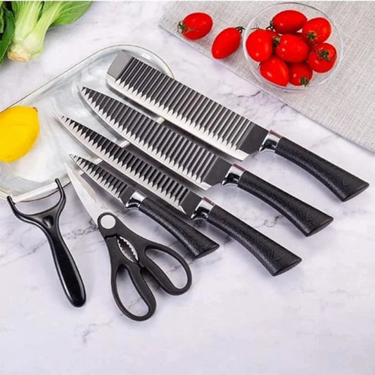 Kit facas de Cozinha - 6 Peças