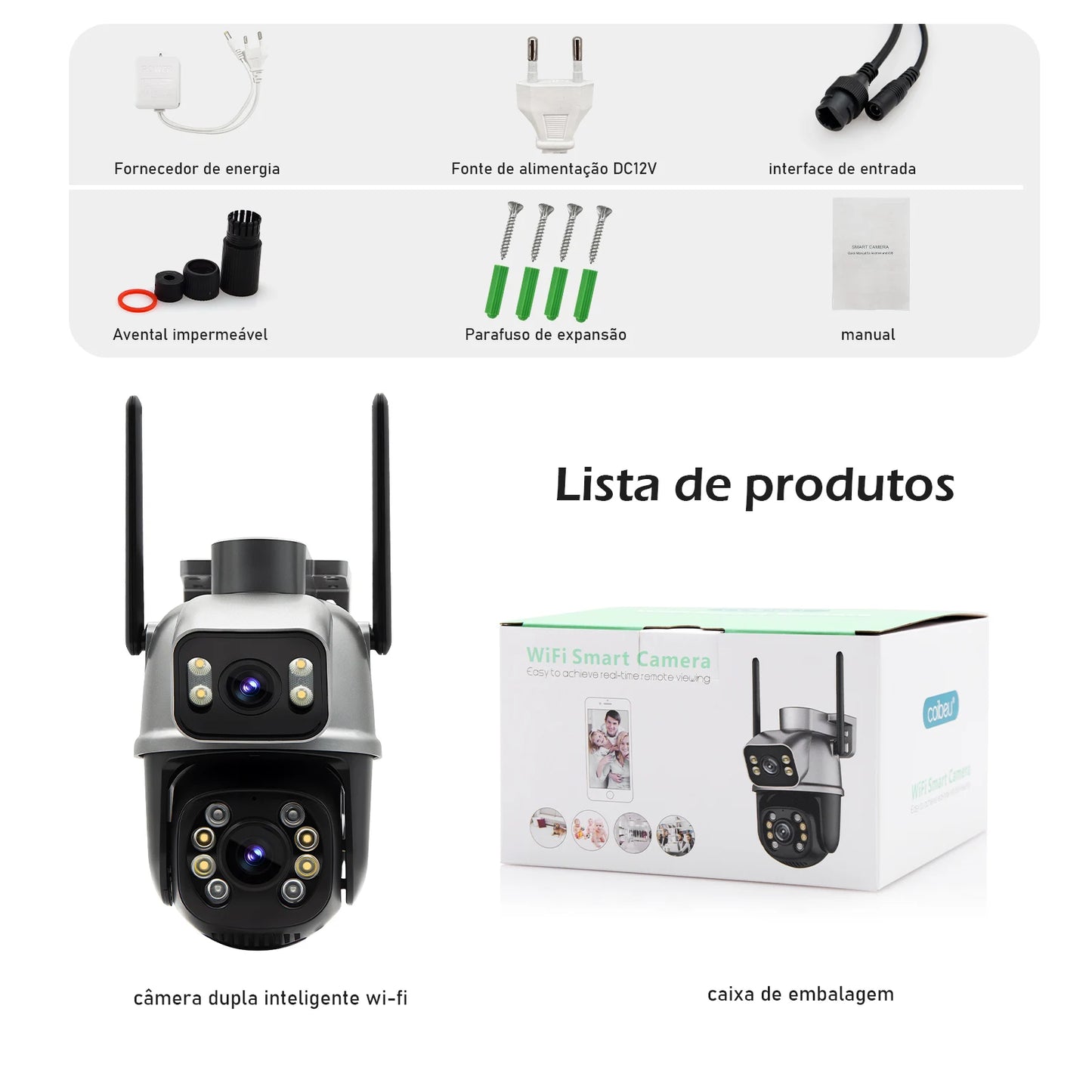Câmera de Vigilância Wi-Fi - Command View