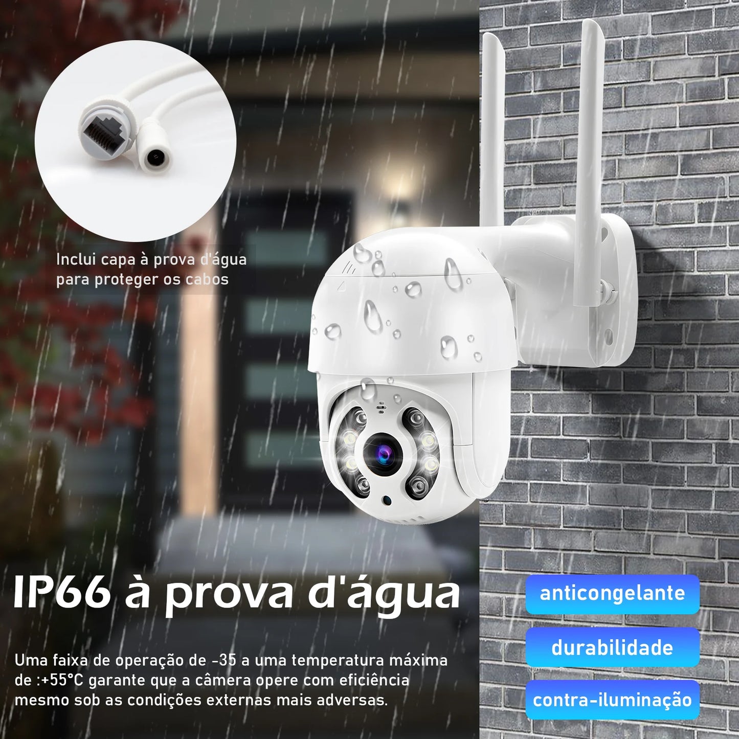 Câmera de Vigilância Wi-Fi - Command View