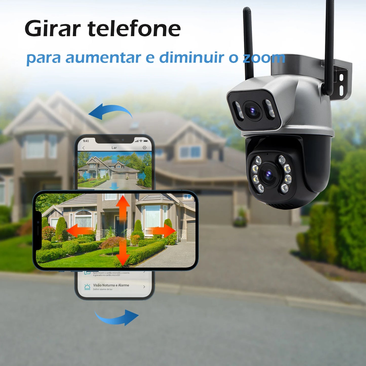 Câmera de Vigilância Wi-Fi - Command View