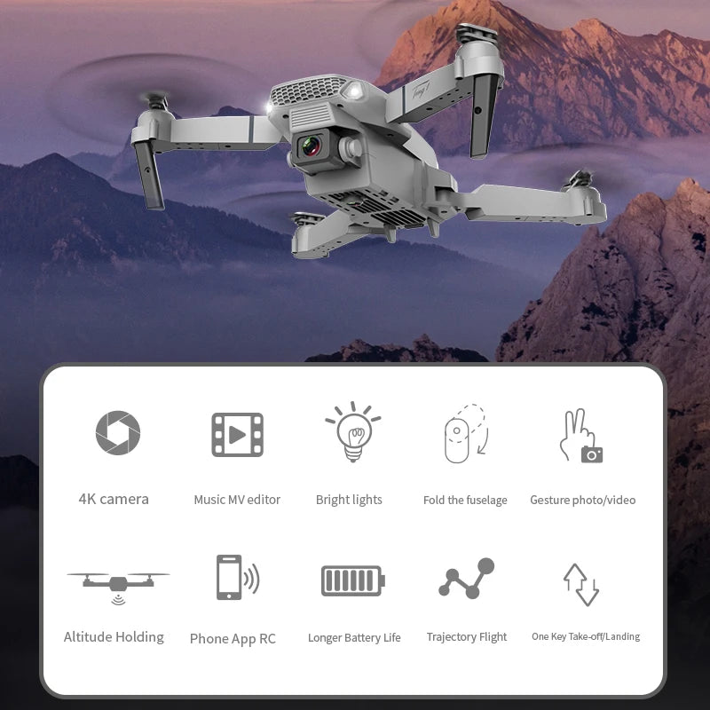 Drone -  SkyVibe E88 Pro