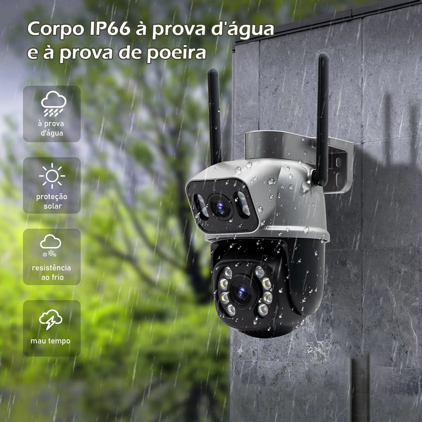 Câmera de Vigilância Wi-Fi - Command View