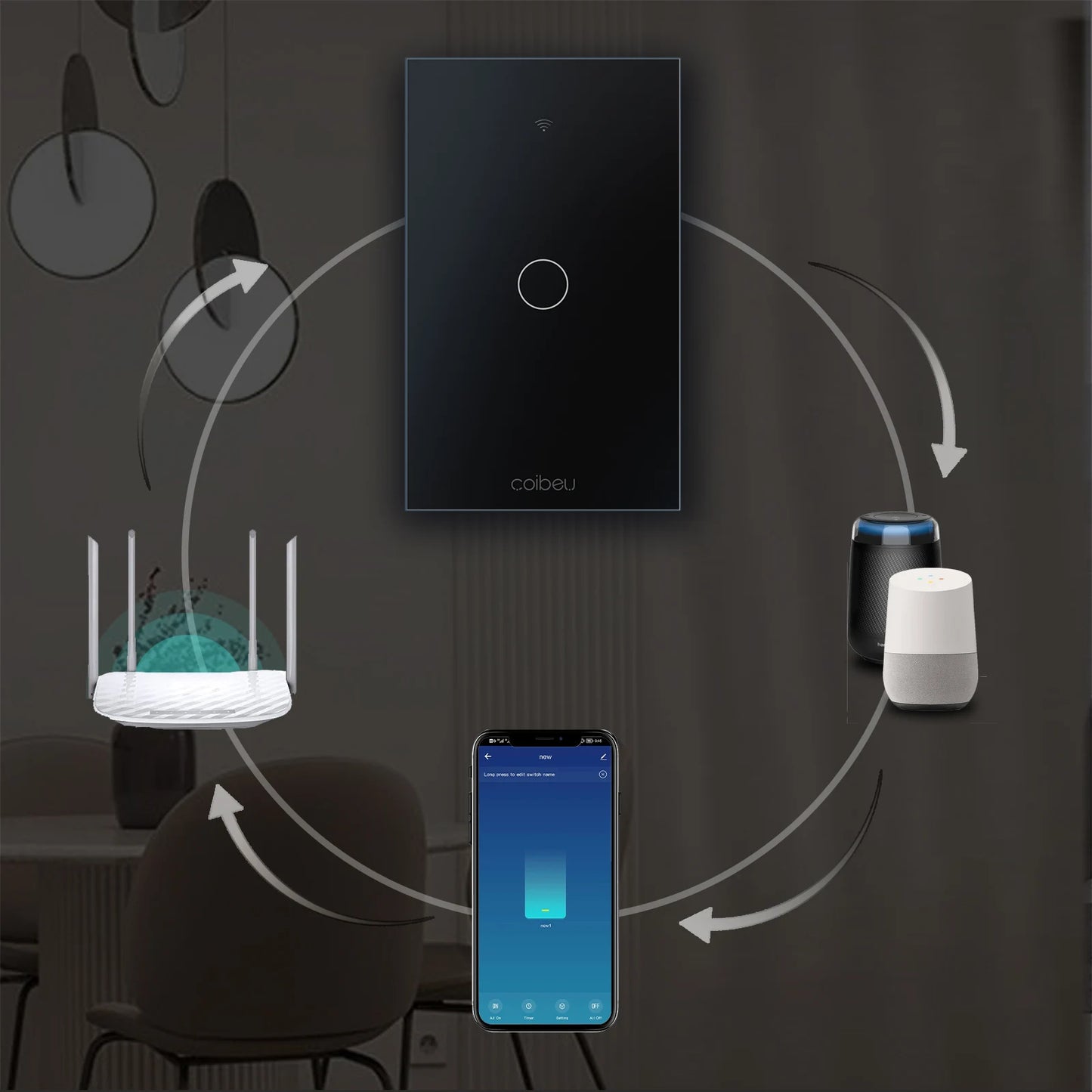 Interruptor Smart -  HomeSwitch