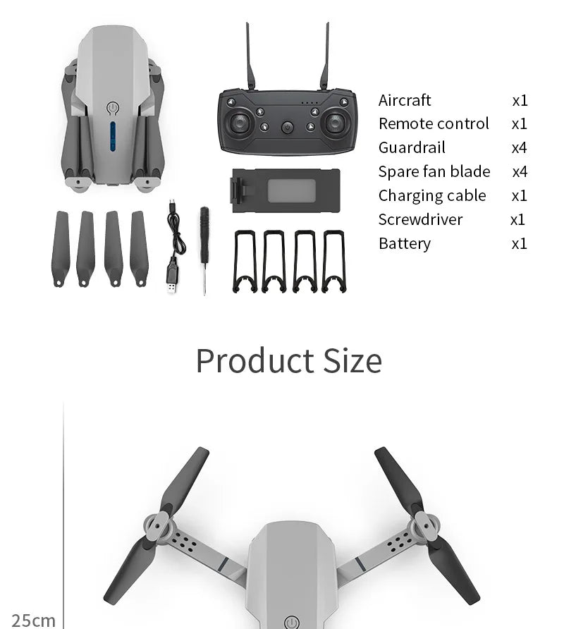 Drone -  SkyVibe E88 Pro
