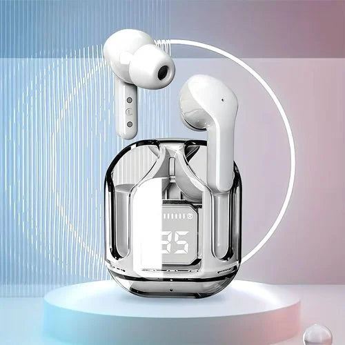 Fone Bluetooth Vitog T2 Wireless – LED, Bluetooth 5.3, À Prova d’Água, Toque Inteligente